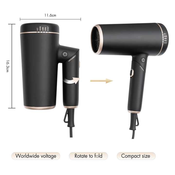 Travel Luxe Ionic Hair Dryer™